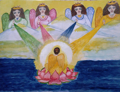 Blissful Lights in State of Consciousness